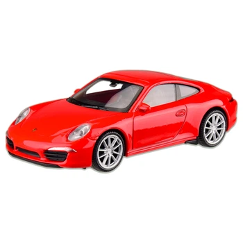 Машина металева PORSCHE 911 "WELLY" 44042CW масштаб 1:43 (Червоний)