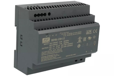 Блок питания Mean Well на DIN-рейку 135.6W DC12V (HDR-150-12)