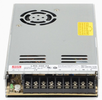 Блок питания Mean Well 350.4W DC24V IP20 (LRS-350-24) негерметичный