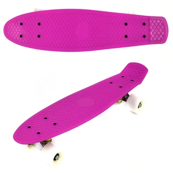 Скейт Profi Penny Board MS0848-1 Розовый