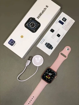 Смарт часы Smart Watch T500 Plus Pink HiWatch 6