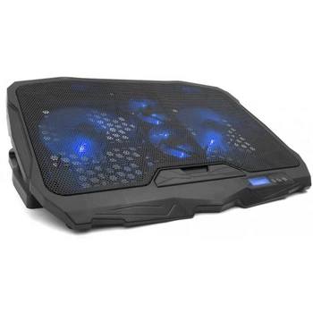 Універсальна підставка для ноутбука Laptop Cooler S18 з підсвічуванням на 4 вентилятора