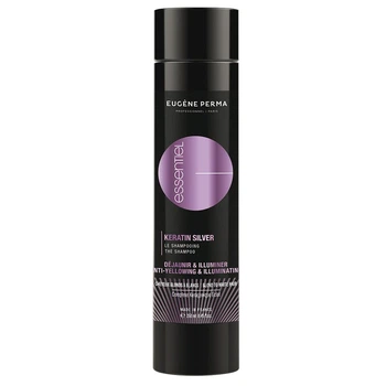 Шампунь для Осветленных, Мелированных и Седых волос EUGENE PERMA Professionnel Paris ESSENTIEL Keratin Silver Le Shampooing 250 мл