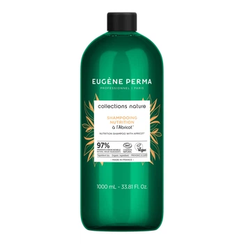 Шампунь для Сухого Пошкодженого волосся EUGENE PERMA Professionnel Paris COLLECTIONS NATURE Shampooing Nutrition 1000 мл