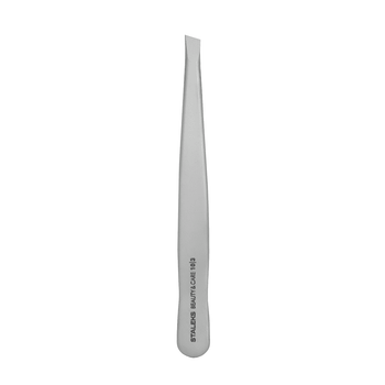 Пинцет для бровей Beauty & Care 10 Type 3 (широкие скошенные кромки) (П-07) Staleks