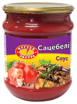Соус Сацебелі 480 г Чугуєв-продукт