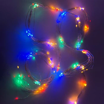 Гирлянда светодиодная Novogod'ko на медн.провол."Конский хвост",345 LED, многоцв, 2,3 м, с 974225