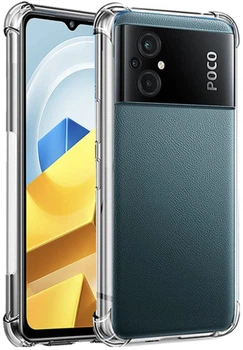 Чехол WXD на Poco M5 прозрачный