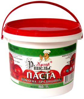Томатная паста Традиційна 960 г Кухар Рішельє