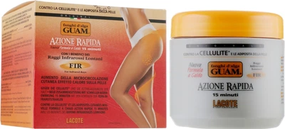 Антицеллюлитная активная маска с микрокристаллами турмалина - Guam Fir Anti-Cellulite Mask 500g (614643-31158986)
