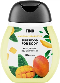 Крем для рук восстанавливающий с экстрактом манго и маслом ши - Tink Superfood For Body Mango & Shea Butter 45ml (1113497-101295)