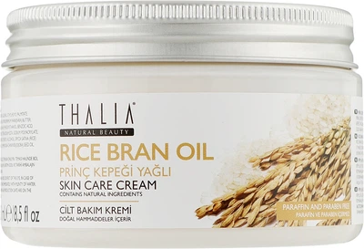 Крем для лица и тела регенерирующий с рисовыми отрубями - Thalia Rice Brain Oil Skin Care Cream 250ml (1085377-81725)