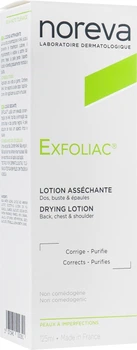 Лосьйон для обличчя та тіла - Noreva Laboratoires Exfoliac Drying Lotion 125ml (102522-7075385)