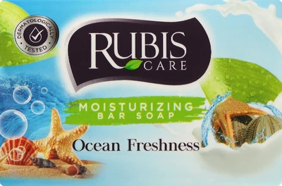 Мило "Свіжість океану" у паперовій упаковці - Rubis Care Ocean Freshness Moisturizing Bar Soap 60g (1107860-92465)