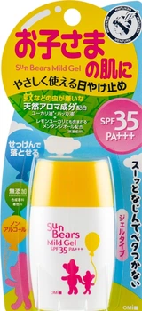 Солнцезащитный гель для чувствительной кожи SPF35+ - Omi Sun Bears Mild Gel 30ml (676821-31019593)