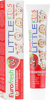 Детская зубная паста - Farmasi Eurofresh Strawberry ToothPaste 50g (283877-34751)