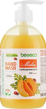 Жидкое крем-мыло с антибактериальным эффектом "Дыня" - Be&Eco Hand Wash Melon 500ml (1121796-96178)