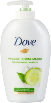 Жидкое крем-мыло "Прикосновение свежести" - Dove 250ml (115345-100331)