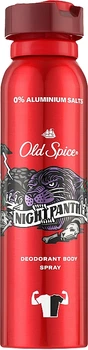 Аэрозольный дезодорант - Old Spice Night Panther Deodorant Spray 150ml (1049516-79387)