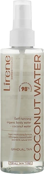 Бронзувальний спрей для тіла - Lirene Self Tanning Coconut Body Water 200ml (917886-24162)