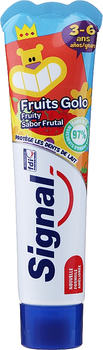Зубная паста с фруктовым вкусом, для детей от 3 до 6 лет - Signal Kids Fruit Flavor Toothpaste 50ml (924365-87223)