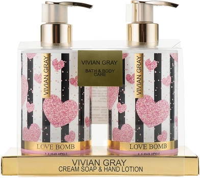 Набор - Vivian Gray Love Bomb (cr/250ml + b/lot/250ml) (755885-28124)