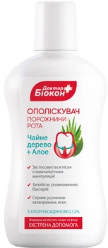 Ополаскиватель полости рта Доктор Биокон Чайное дерево и алоэ 300 мл (4823110301968)