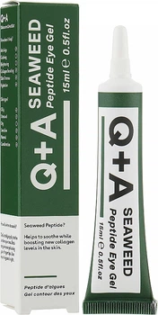 Гель для зони навколо очей з пептидами Q+A Seaweed Peptide Eye Gel 15 мл