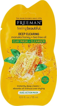 Глиняная маска для лица "Мед мануки и масло чайного дерева" - Freeman Feeling Beautiful Mask (мини) 15ml (1045890-33975)
