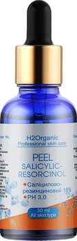 Саліцилово-резорциновий пілінг - H2Organic Salicylic Resorcinol 30ml (1013389-25488)