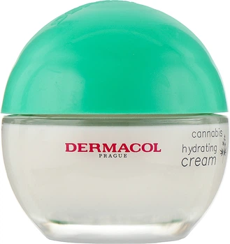 Успокаивающий и увлажняющий крем с конопляным маслом - Dermacol Cannabis Hydrating Cream 50ml (966237-32651)