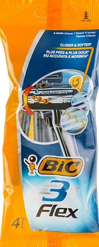 Мужской станок для бритья "Flex 3", 4 шт. - Bic 4шт (116921-21045)
