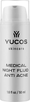 Лечебный ночной флюид с каннабисом - Yucos Medical Night Fluid Anti Acne 50ml (1080964-65608)