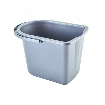 Ведро пластиковое Stenson 122024-grey 14 л