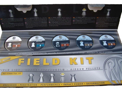 Набор пуль RWS Field Kit, 1000 шт
