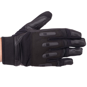 Перчатки тактические с закрытыми пальцами Zelart Action 8795 размер M Black