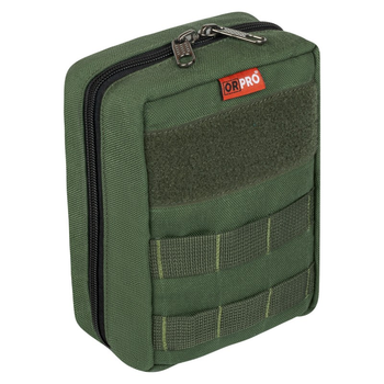 Подсумок-аптечка ORPRO с креплением MOLLE (Олива, Cordura 1000D, 18х12,5х8,5 см)