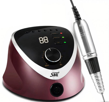 Фрезер для манікюру та педикюру SML Nail Sander M12 Рожевий