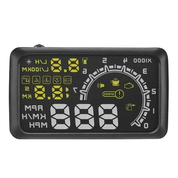 Проектор приладової панелі на лобове скло OBD2 HUD 5.5