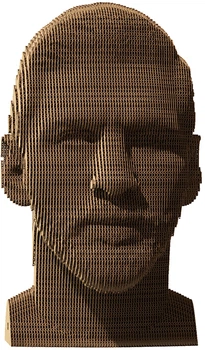 3D пазл-конструктор Cartonic 3D Puzzle Lionel Ліонель Мессі Картонний (CARTMLMS)