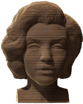 3D пазл-конструктор Cartonic 3D Puzzle Marilyn Мерлін Монро Картонний (CARTMMMN)