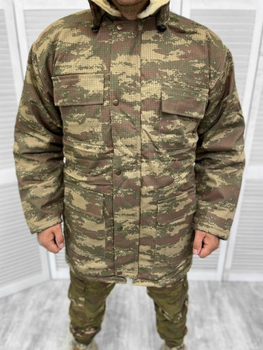 Зимняя мужская куртка бушлат для военных Пиксель L