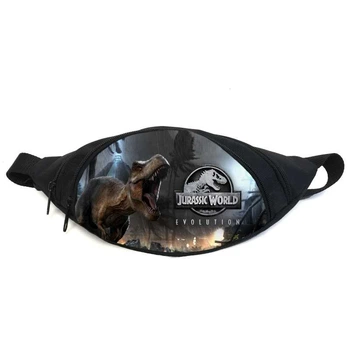 Поясная сумка Бананка Парк Юрского Периода (GBPUP02) Gear Bag черная