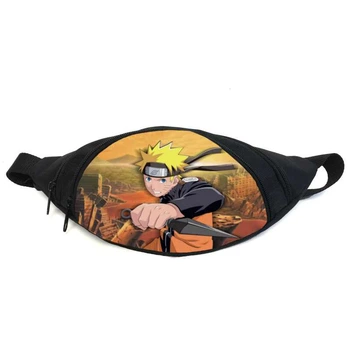 Сумка Бананка Наруто (GBN04) Gear Bag чорна