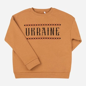 Подростковый свитшот для девочки Бемби ДЖ325 35325406670.G05 152 см Коричневый (4823116462120)