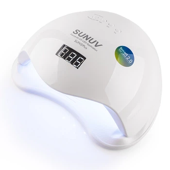 Лампа для сушіння гель лаку SUNUV SUN 5 PLUS WHITE, 48 Вт