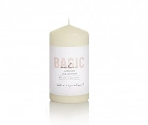 Свічка Bartek Candles класична циліндр 60*120 мм кремова