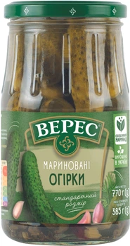 Огірки Верес мариновані 770 г (4820008093707_4823105400119)