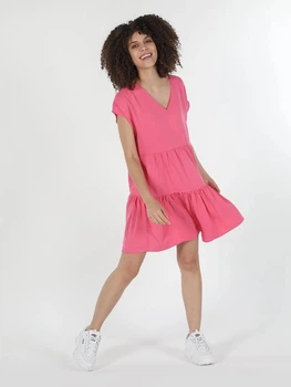 Платье миди женское Colin's CL1058863PIN XS Pink (8683197227287)