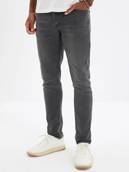Джинси Slim Fit чоловічі Trendyol TMNAW22JE0210 31 Gray (8683044064409)